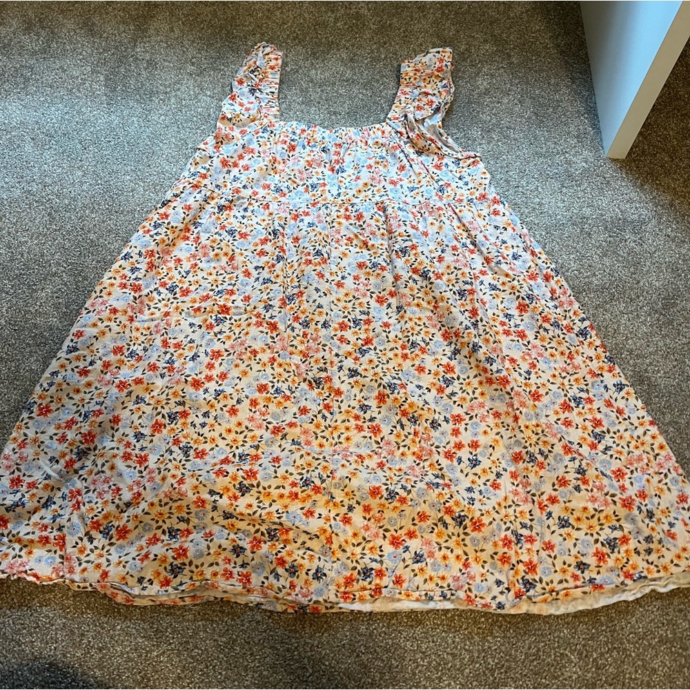 Flowery flowy dress L